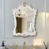 White-painted gold