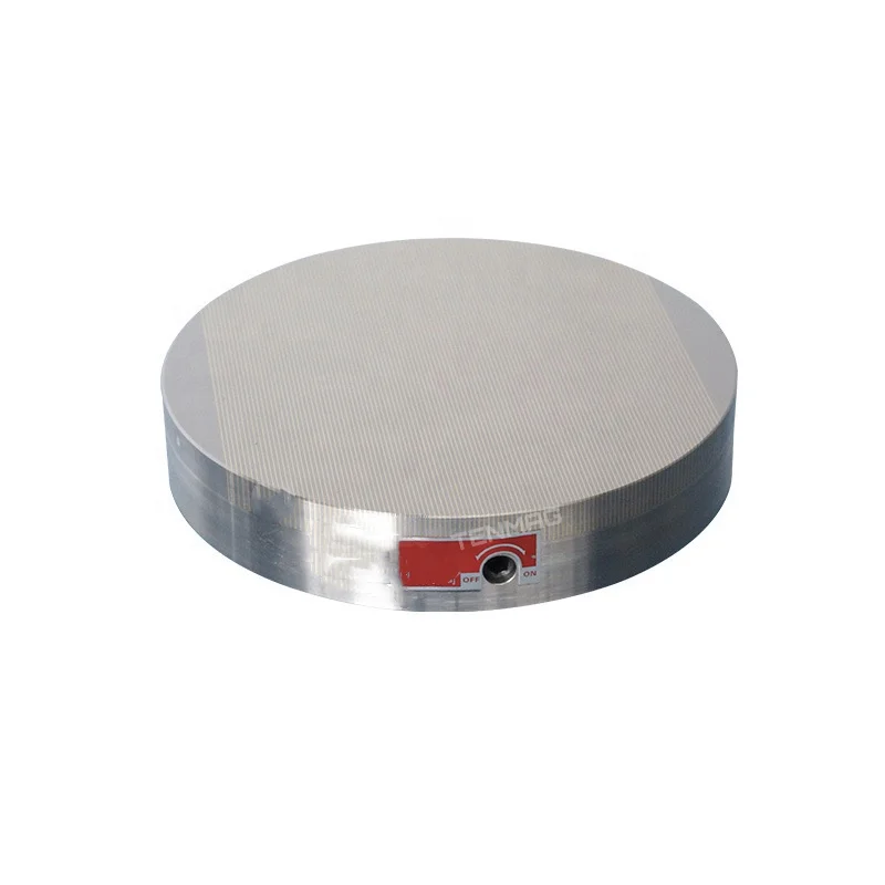 D350 Milling Machine Quick Positioning Magnetic Plate Clamping Circular Fine Pole Permanent Magnet Chucks