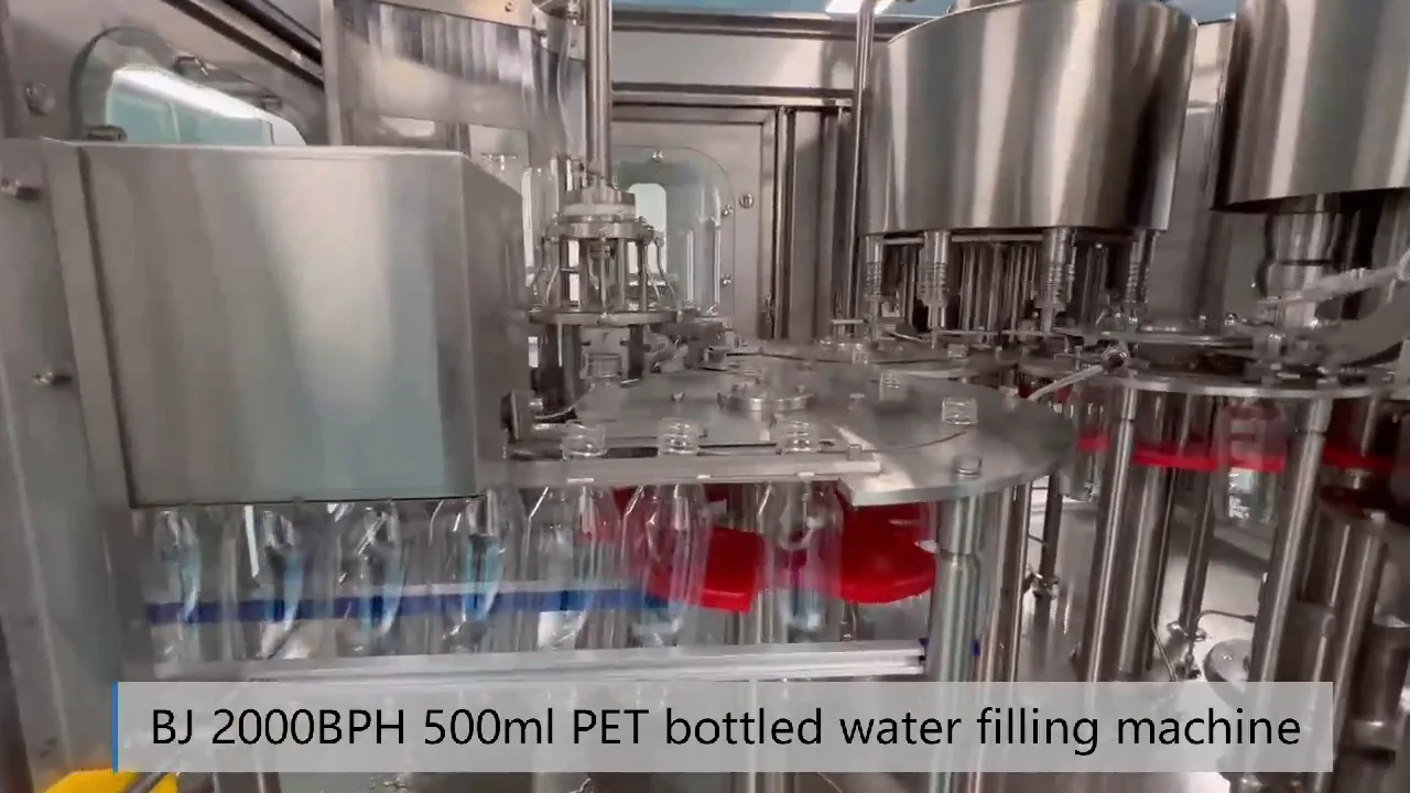 Complete Drinking Mineral Water Bottling Production Line / Pet Bottle
