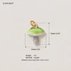 Green Mushroom Pendant