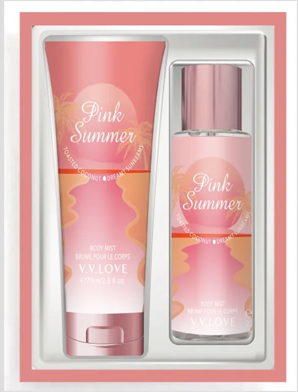 V.vlove Body Mist With Body Lotions Works.gift.bath Set For Women