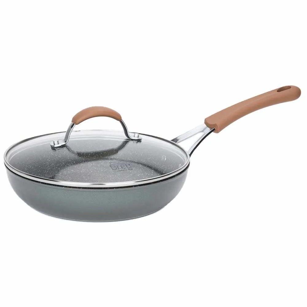 Carote OEM Cooking Pan Cookware With Stainless Steel Handle Nonstick Frying  Pan Skillet Fry Pan for Induction Cooker