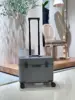 Gray Travel Suitcase Valigia Fotografica Camerakoffer
