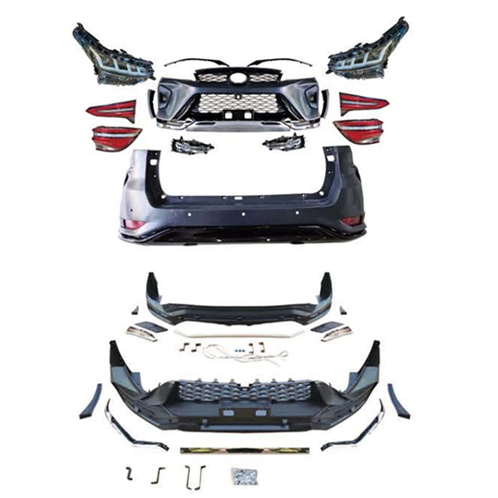 Car Body Kit Series for Toyota Fortuner 2016-2020 Upgrade To 2021 For Fortuner manufacture