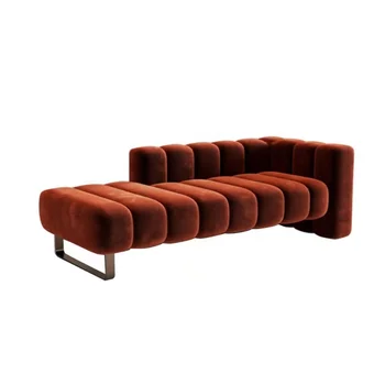 High Quality Luxury Hallway Rectangle Footstool Velvet Lounge Sofa 2-3 Seater Long Bench For Hotel Home Shop