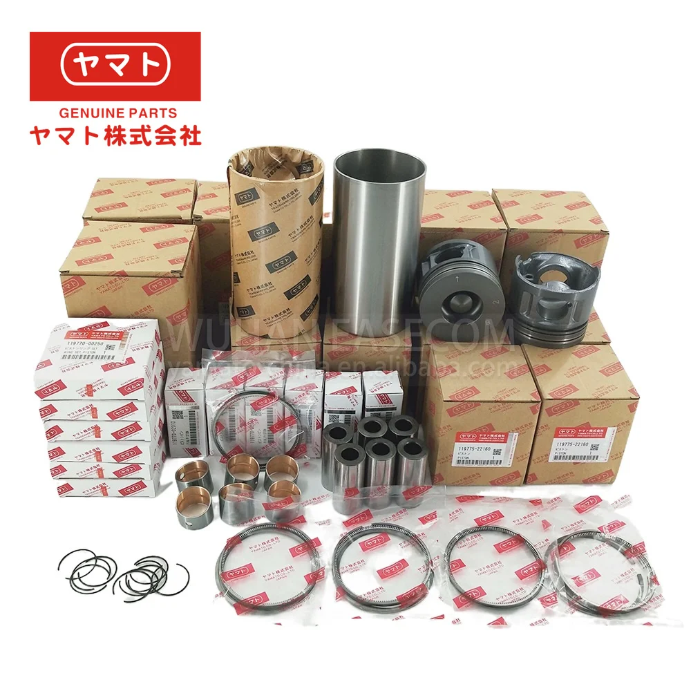 Japan Oem Parts 11977522160 Yanmar 6lpastp2 Engine Rebuild Kit For