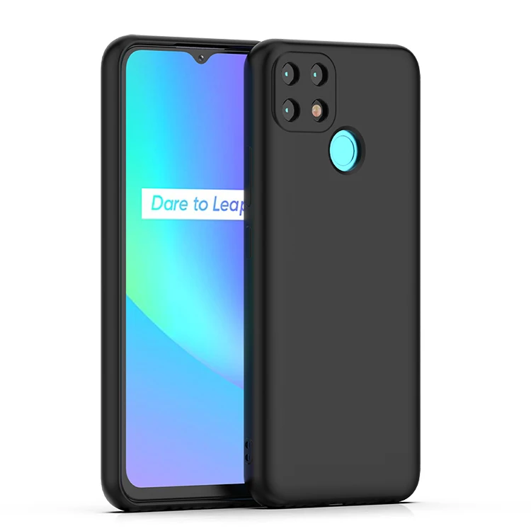 Solid Color Mobile Phone Cases Skin Feeling Back Cover for Realme 14 Pro Lite C75 C25 P3x P3 Tpu Silicone Case Wholesale