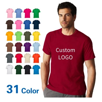 Top Quality 100% Cotton Men T-shirt With Printing Custom Your Brand ...