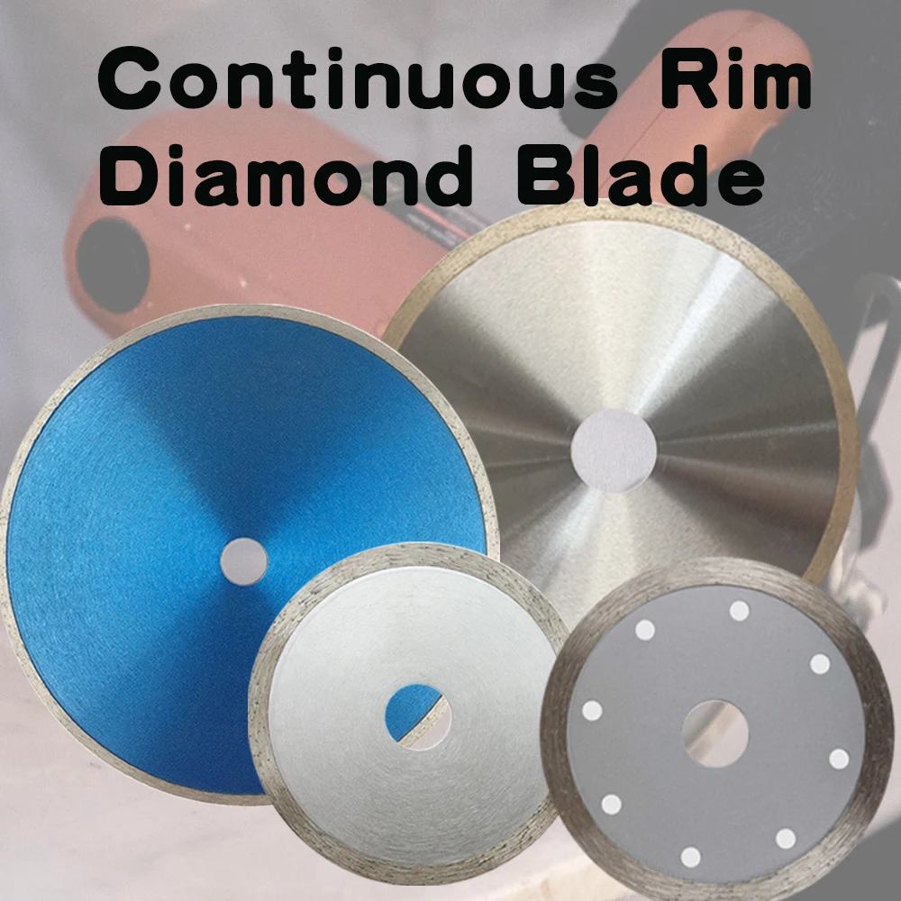 Continuous Rim Diamond Coated Circular Saw Blade Large Diamond Saw Blades for Stone Cutting