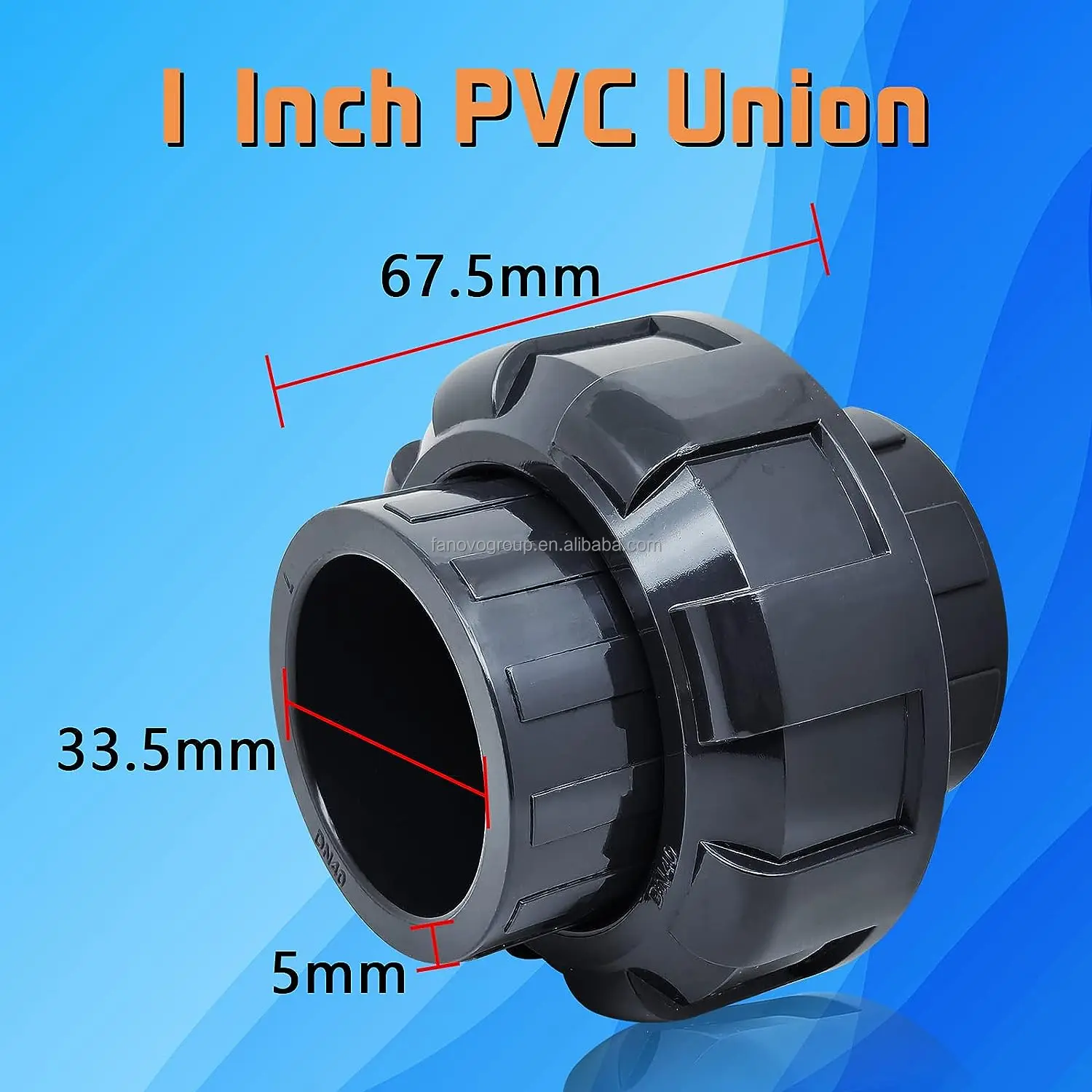 1 Inch Pvc Union Pipe Fitting Slip Socket Union Coupling Adapter 1 inch pvc union pipe fitting slip socket union coupling adapter