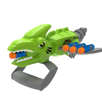 Dinosaur Wrist Launcher Soft Bullet Gun Cute Cartoon Pterosaur Style Shooting Gunner Shooting Children'S Educational Toys