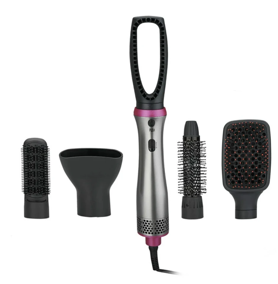 Buy Philips HP865600 Pro Care Collection Airstyler with Thermo Protect  Function 5 Attachments EHD Paddle Brush 1000 Watt Purple Online at  desertcartINDIA