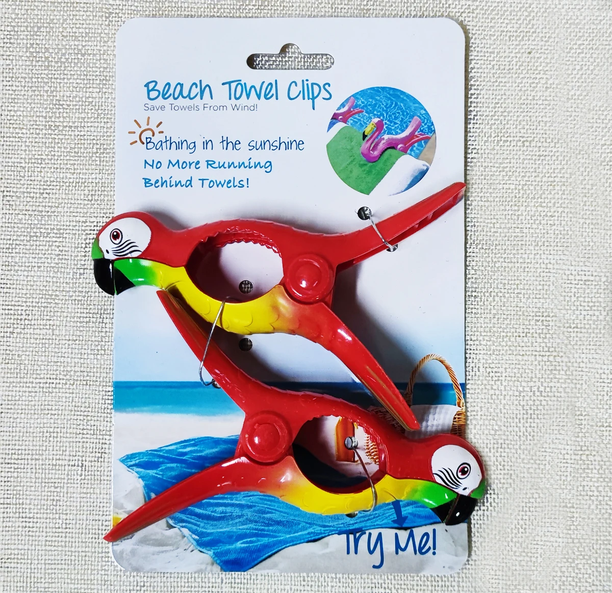 Cute Summer Beach Towel Clips,Plastic Pineapple Watermelontowel Holder