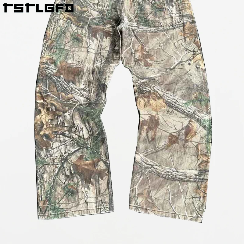 Pantalon Bouffant Camo - Vintage Custom Camouflage Canvas