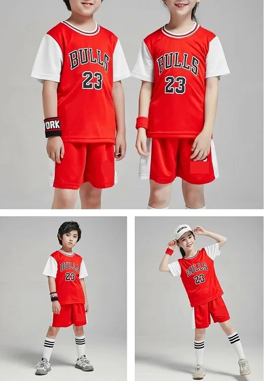 Toddler Boy Summer Clothes Children's Basketball Uniform Baby Girl  Tracksuit 2pcs Set Kids Boys Girls Sports