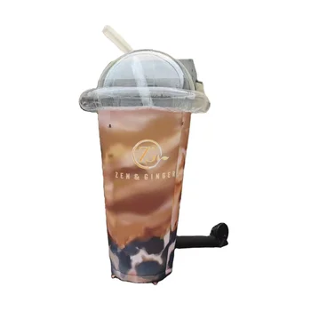 Inflatable Bottle Cup for Promotion Event  Milk Tea Bottle  Tea Cup Win Bottle Inflatable Can