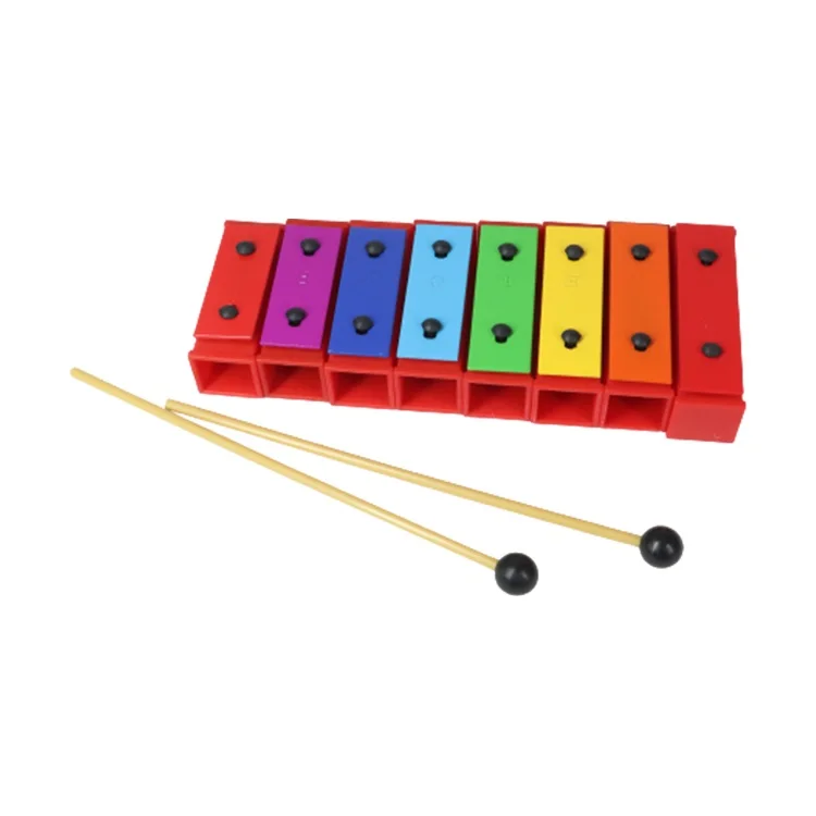 Color Initiation Hand Knock Xylophone Education Early Intellectual Development  Baby Music Toys