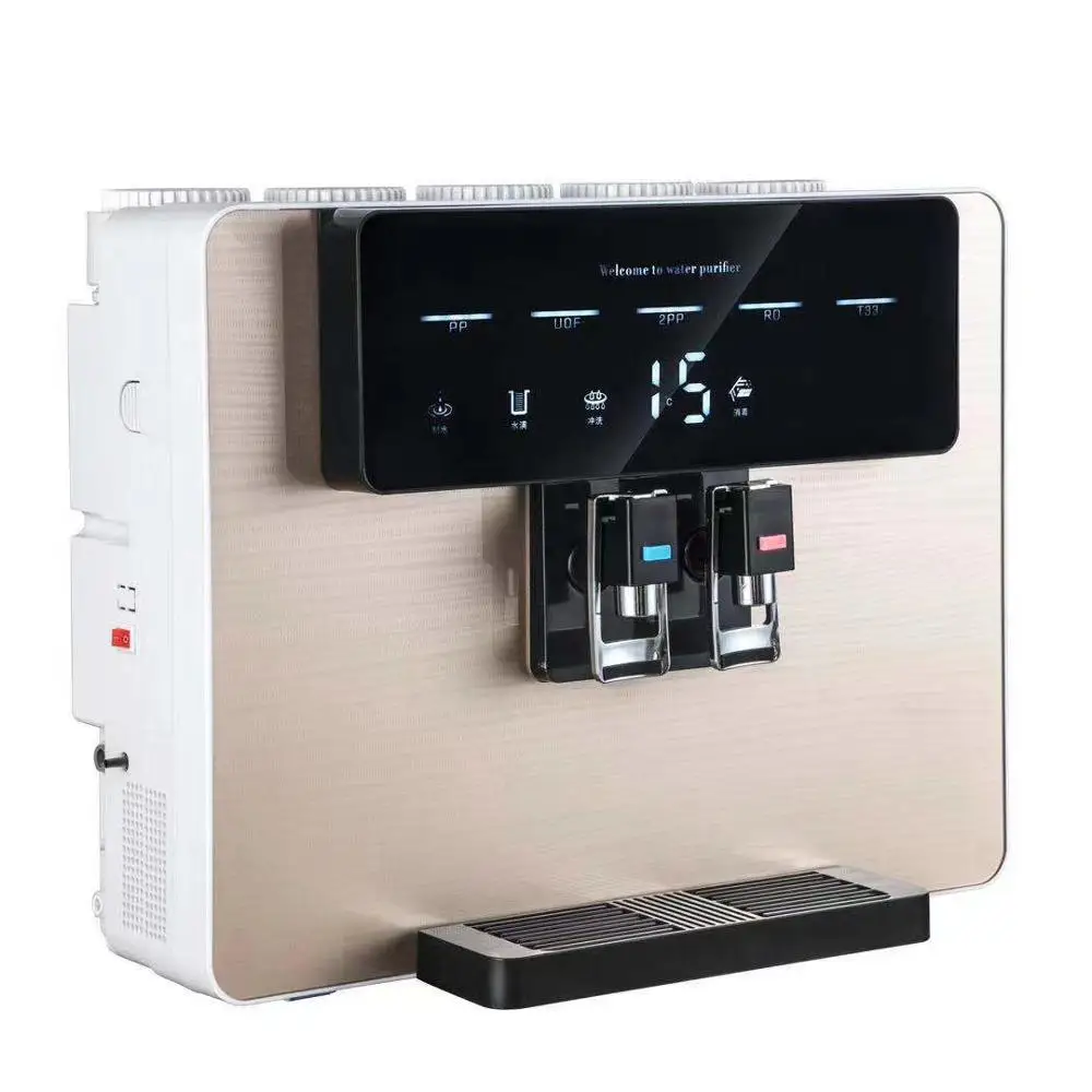2022 75 галлонов столешница генератор озона щелочной воды фильтр горячей и холодной диспенсер система обратного осмоса для ro
