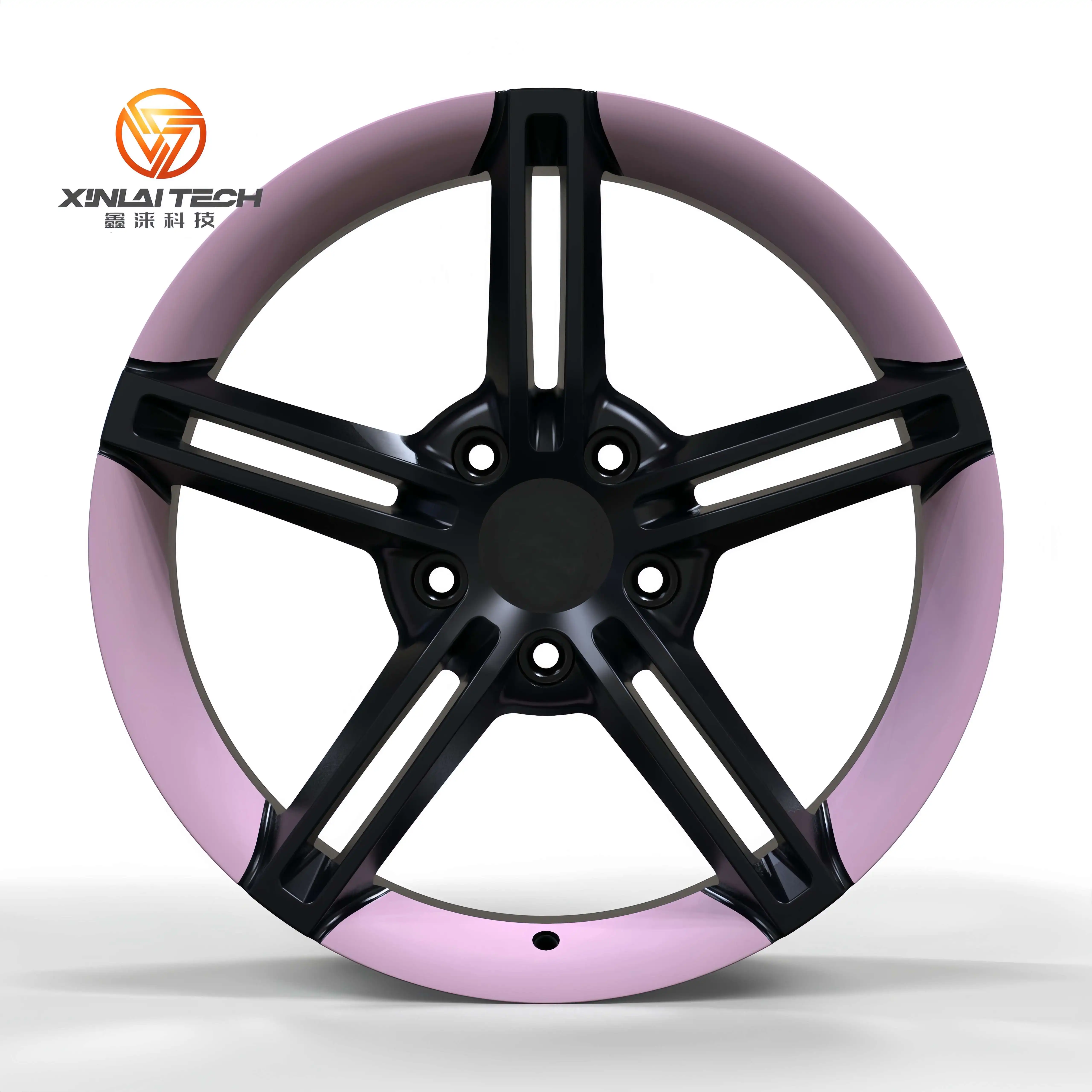 2024 New Custom Lightweight 5x120 5x112 5x114.3 5x130 Forged Wheels Aluminum Alloy Wheel Rims for Passenger Car - Image 2