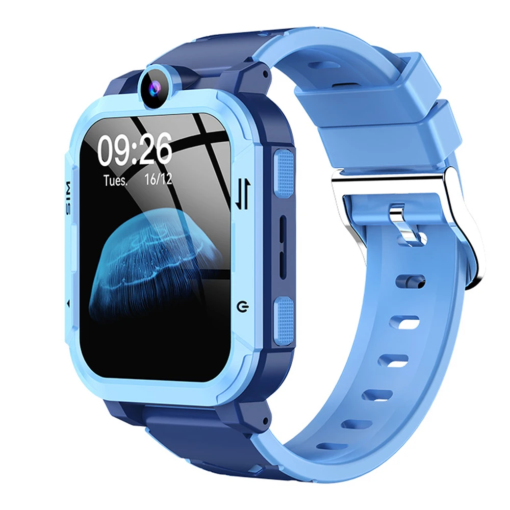 Sanvnet Y76 4G Sim Card Kids Smart Watch with Camera Wifi+LBS Precise  Positioning 800mah Battery Video Call Smartwatch for Boys