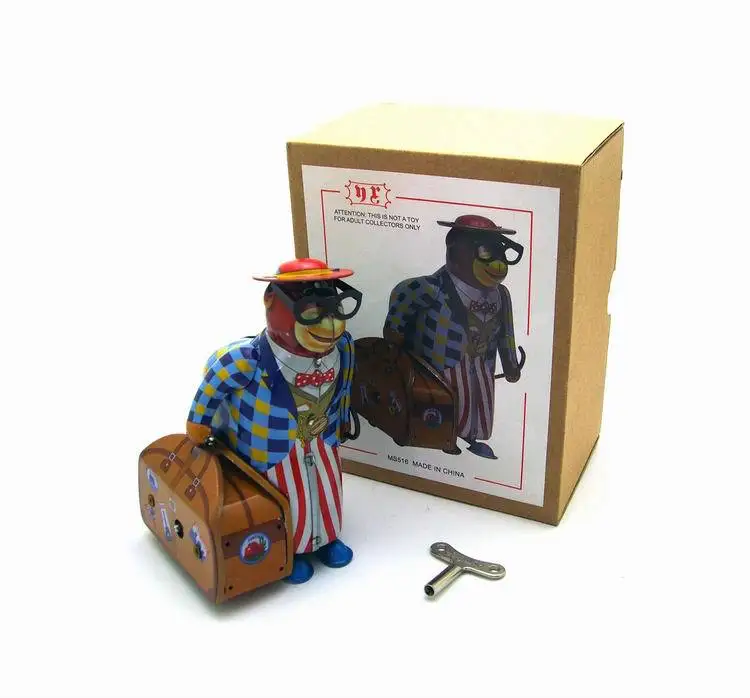 Оловянная игрушка в стиле путешествий, обезьяны, дедушка, декоративный материал