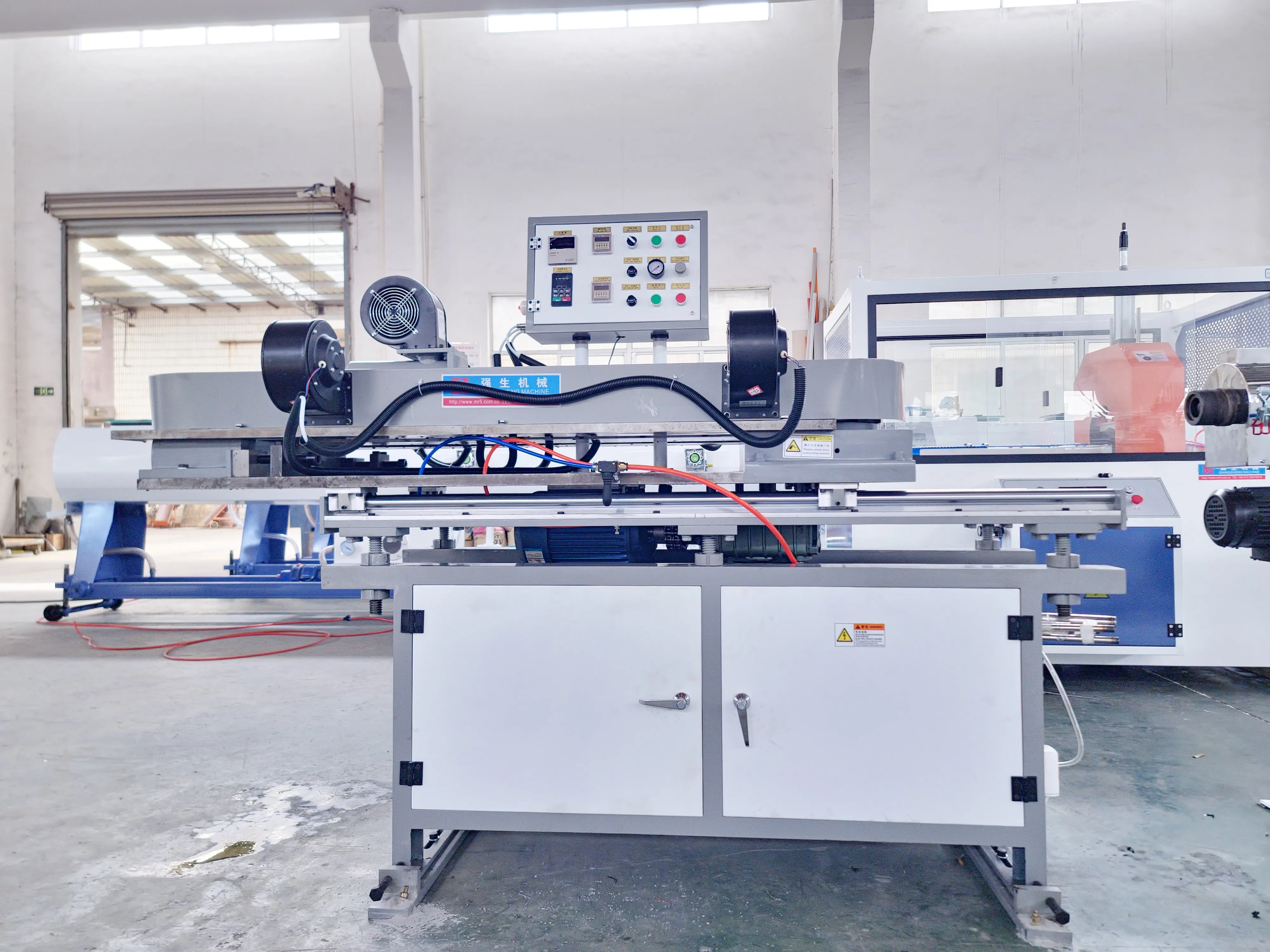 Plastic PVC PP PE HDPE Double/Single Wall Spiral Winding Sewer Electrical Conduit Corrugated Pipe Tube Extrusion Line Machine