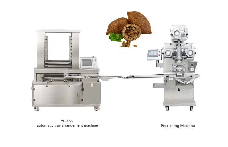 Automatic Kubba Mooncake Kibbeh Mochi Falafel making Machine Maamoul Production Line manufacture