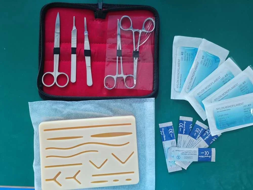 Медицинский Набор для наложения швов на кожу с