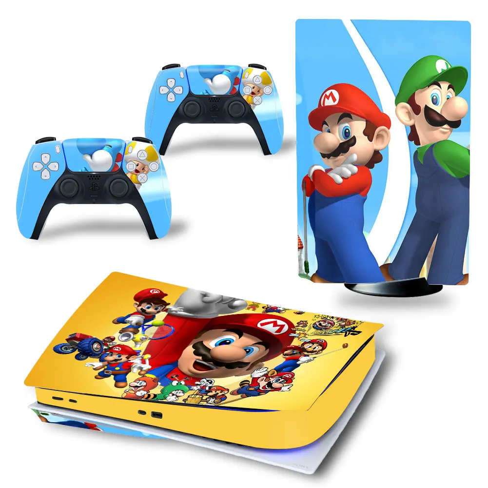 Adesivo Skin Disco PS5 In Metallo Spazzolato Argento Per Console E 2 Controller Decal Cover Protettiva Per Dischi In Vinile - Foto 4