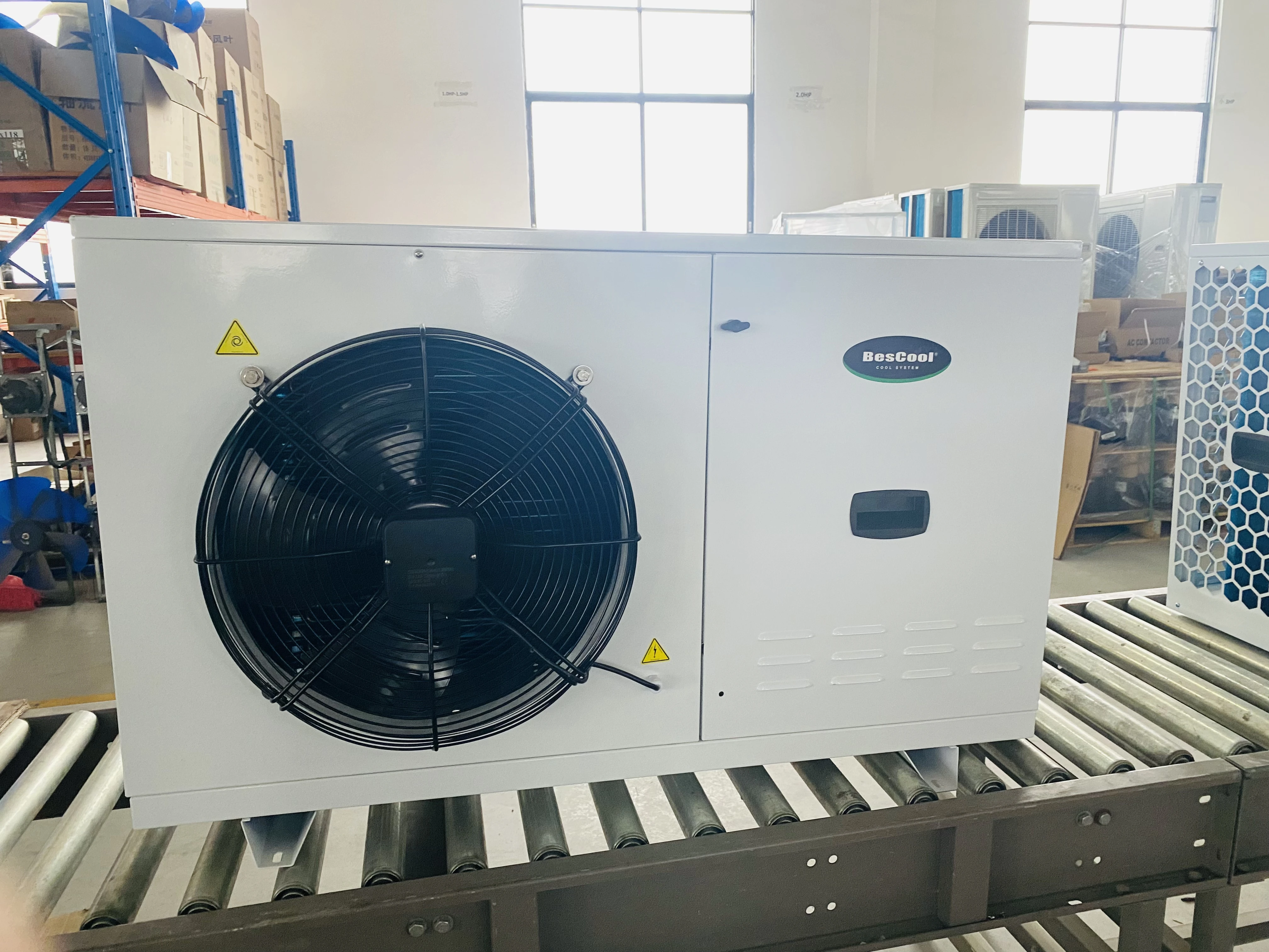 Bescool New Type Condensing Unit Using Cold Rolled Sheet Box Type Hermeticor Compressor Outdoor Cooling Chiller Freezer Unit