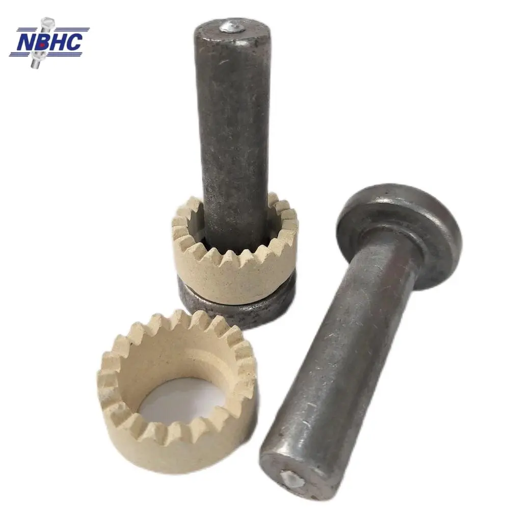 NBHC013BO Ceramic Ferrule Welding Bolt for Steel Structure Head Self Clinching Stud Bolt Shear Studs
