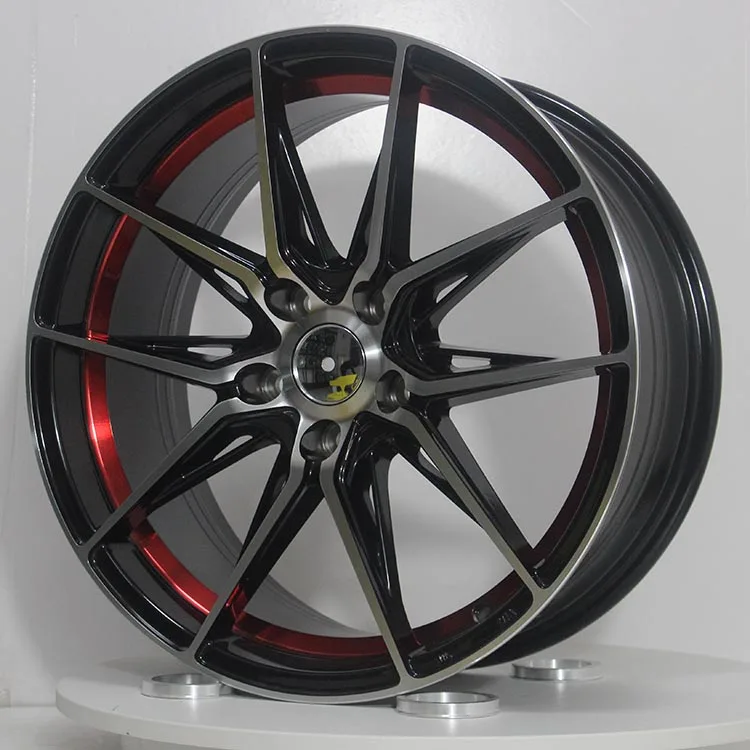 Multi Spoke Design 15 16 Inch Wheels Rims Hub 4x100 8x100/108 5x114.3 for Aftermarket Alloy Car Wheels #M1156