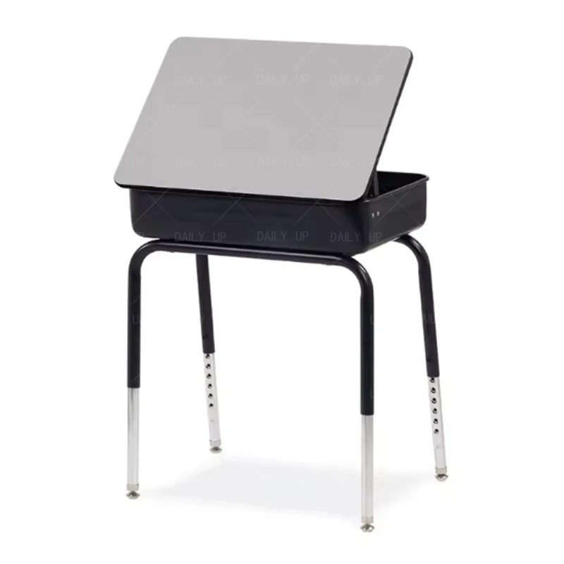 Standard classroom desk and chair Study Single adjustable Classroom Desk and Chair