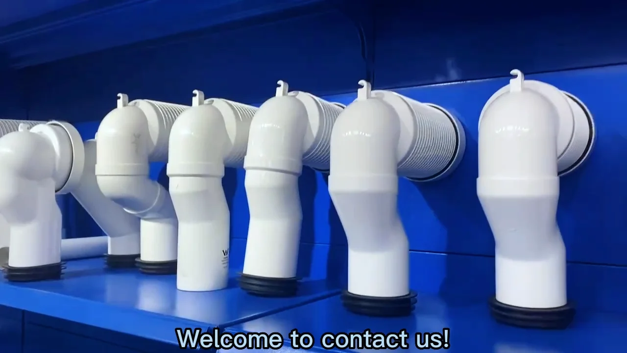 Hk9403 Bathroom Toilet Pan Connector Concealed Cistern Flush Hdpe Shift