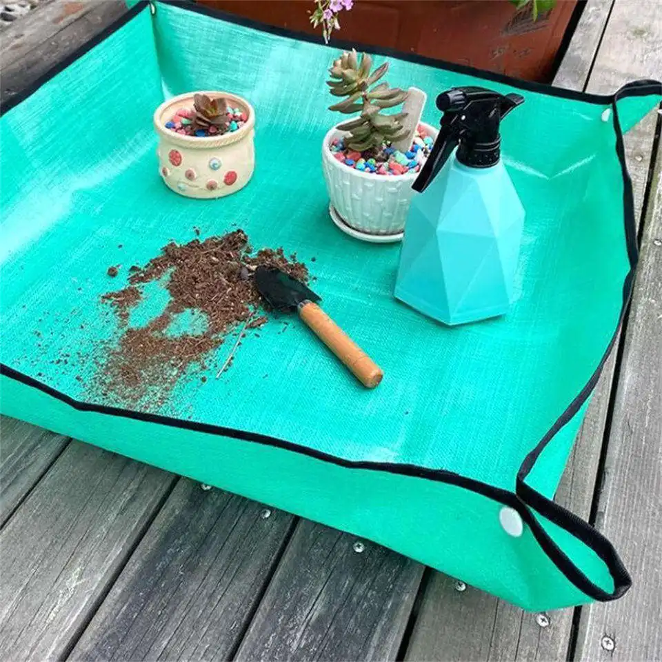 Garden Plant Repotting Mat Waterproof Foldable Indoor Plant Mat