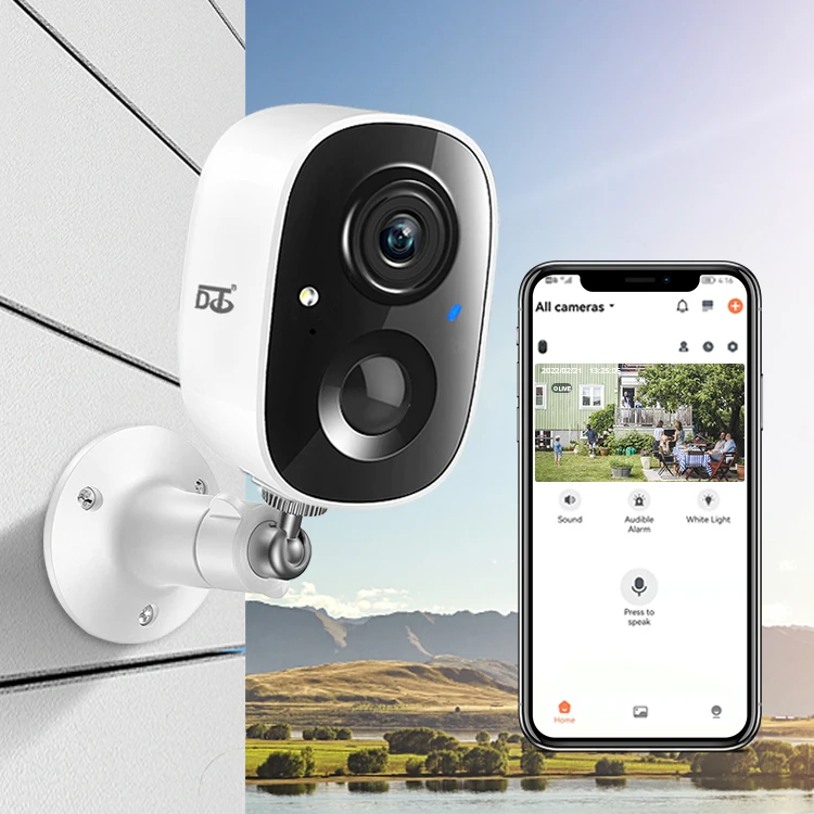 2023 высокое качество 2K wifi Регулируемый прожектор Hd 3mp Ip Cam Беспроводная умная домашняя камера