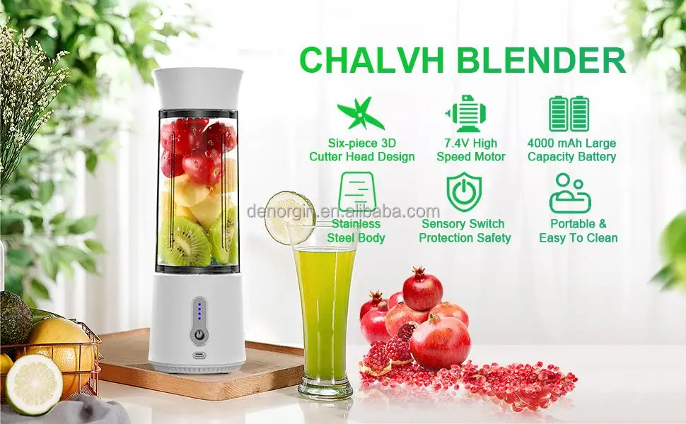 Licuadora para el Hogar, Molinillo de Verduras Multiusos, Vaso