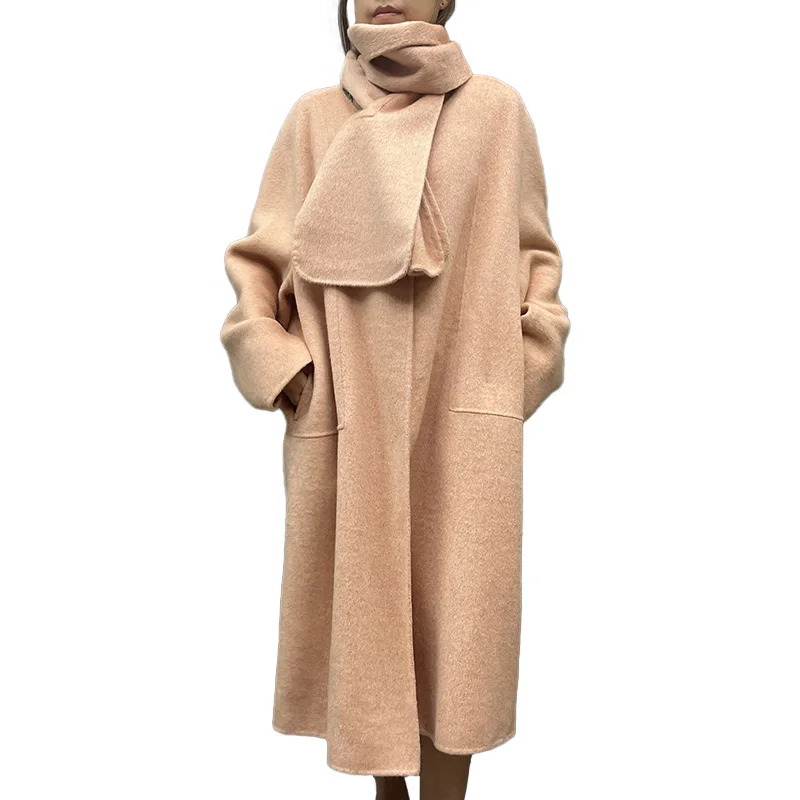 shéller collarress wool middle coat/0001 All Products – shéller / シェリエ