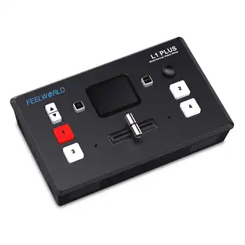 FEELWORLD L1 PLUS Video Mixer Multi-format Video Switcher, Touch Screen, PTZ Control, OEM Service, Factory Direct