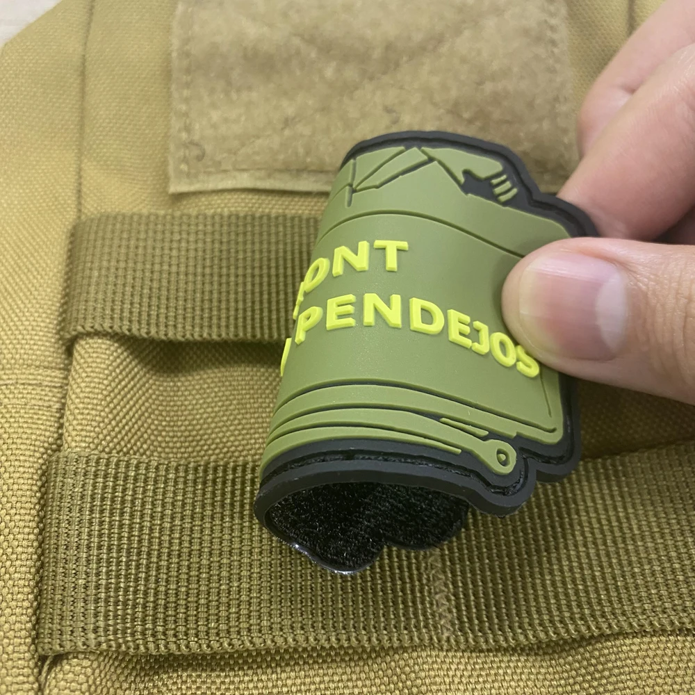 High Quality Clothing Labels Logo Soft 2D 3D Rubber PVC Patch Badge Custom PVC Hook and Loop Patch