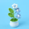 Pot de fleur bouffant New-3Head (bleu dégradé)