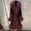 Camoscio bordeaux