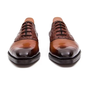 Most Popular Luxury Mens Goodyear Welt Leather Dress Oxford Shoes Italian of China