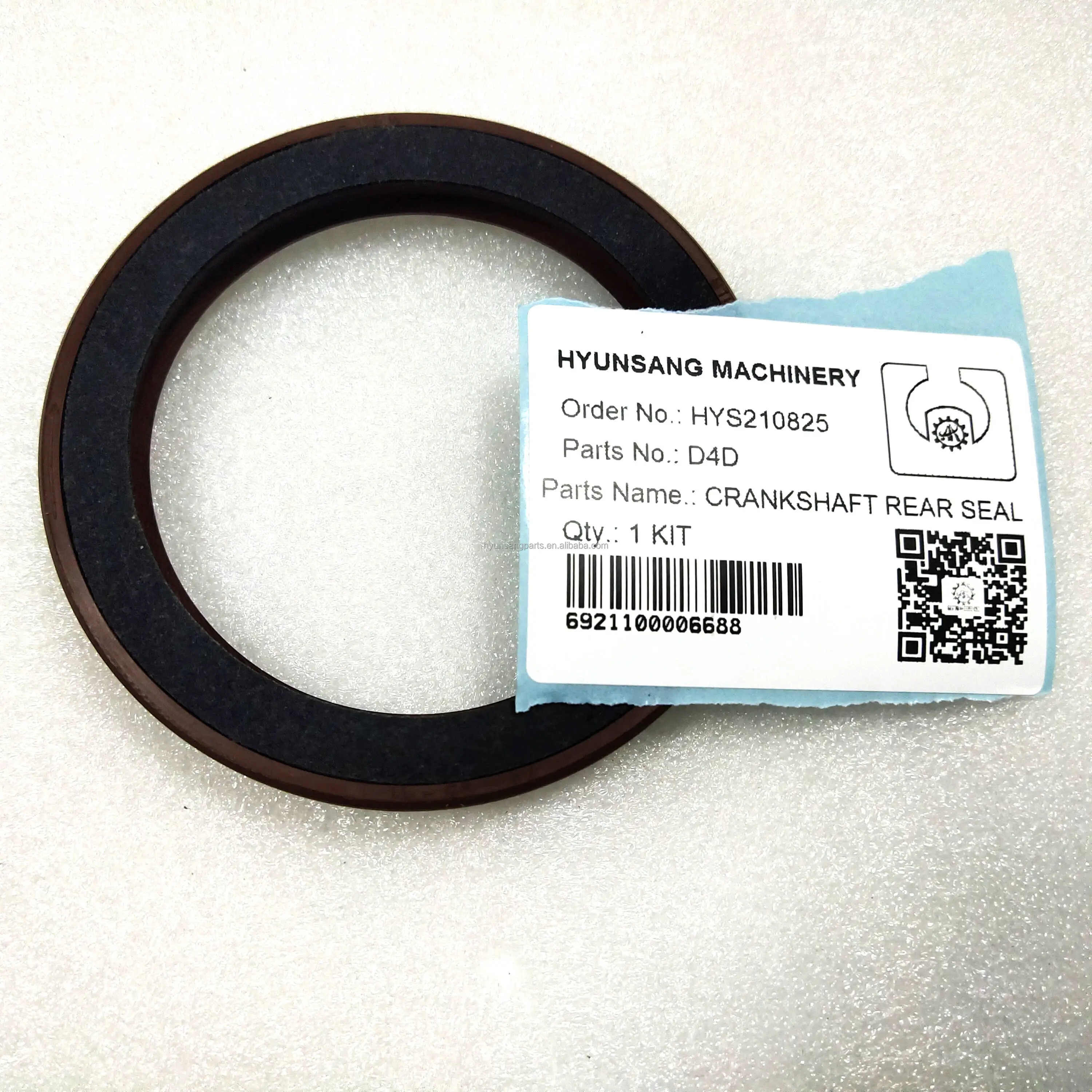 Hyunsang Excavator Spare Parts - Crankshaft Rear Seal for D4D