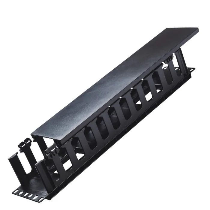 Cable Management Horizontal Vertical 19 Inch 1u 2u Cable Brush Network
