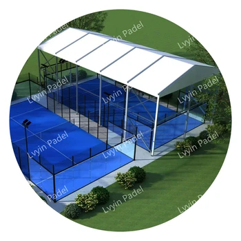 Customized Size Wind Resistance Carpa Tennis Paddle Padel Court Cover Tent