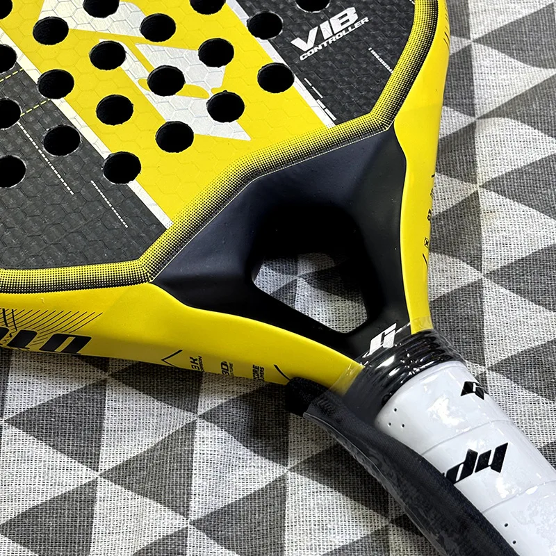 product professional custom logo premium 12k 18k carbon fiber paletas raquetas pelotas pala de padel approved adult padel paddles 38mm-4