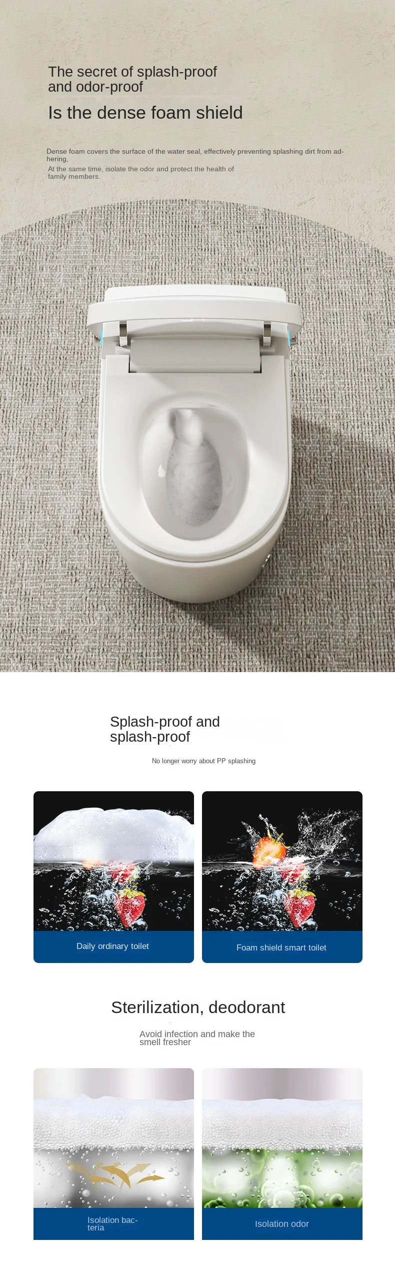 product mini size design bathroom automatic flush one piece ceramic intelligent toilets electronic sanitary ware smart toilet-20