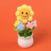 Forget-me-pas fleur plante en pot-4 cercles smiley
