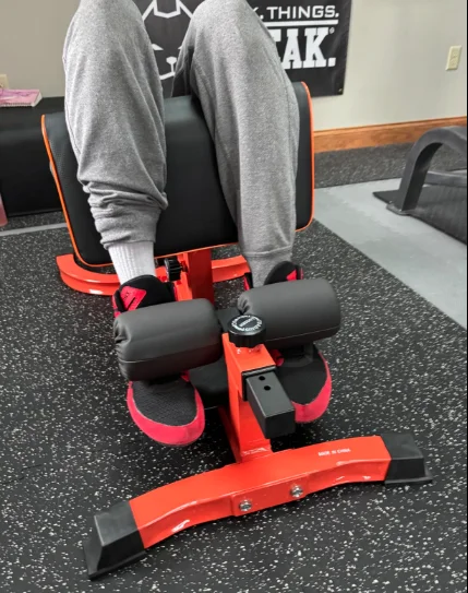 Thrusts At Machine Sissy Squat Machine Bench, Glute Machine